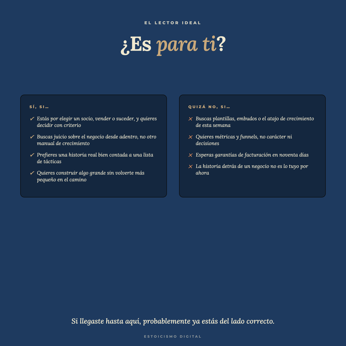 Cartas a un Emprendedor — vista 5