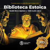 Biblioteca Digital de Estoicismo Digital mostrando colección completa de plantillas Google Sheets disponibles
