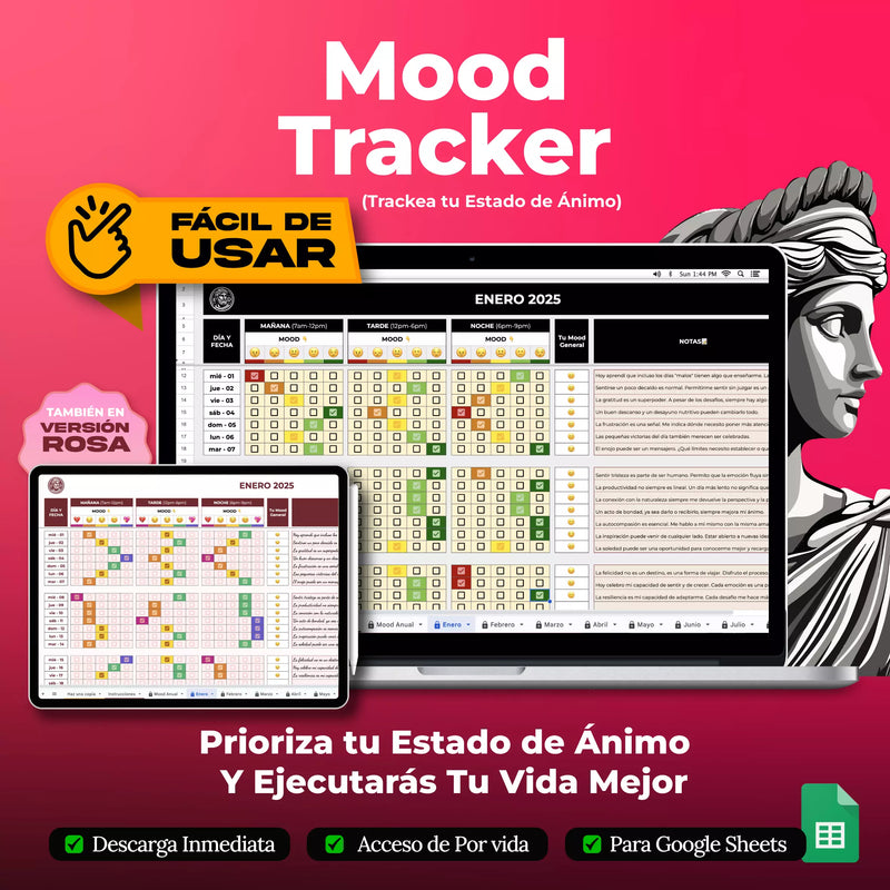 Pack Bienestar - Calendario Automatizado para planificación de tiempo