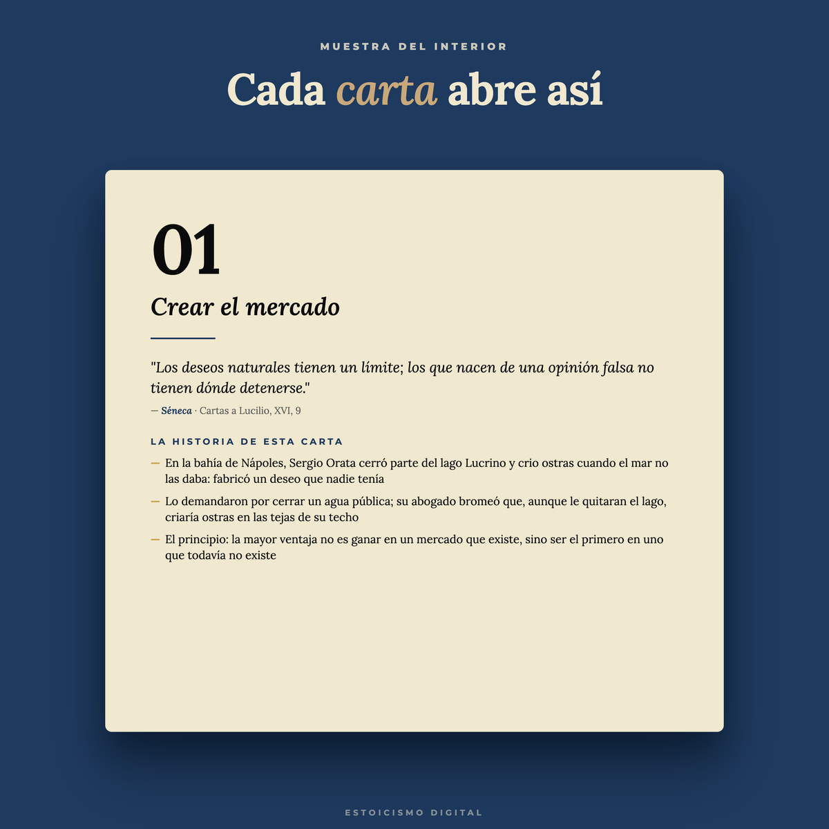 Cartas a un Emprendedor — vista 4